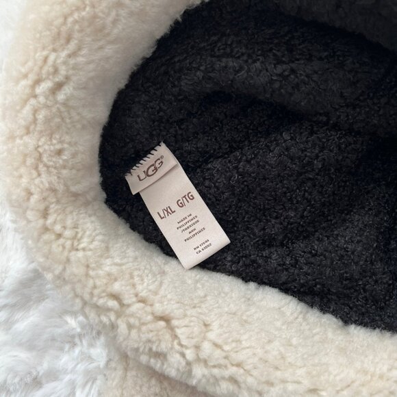 NWT - UGG Men's Mixed Media Trapper Hat - Khaki❄️ - Picture 6 of 7